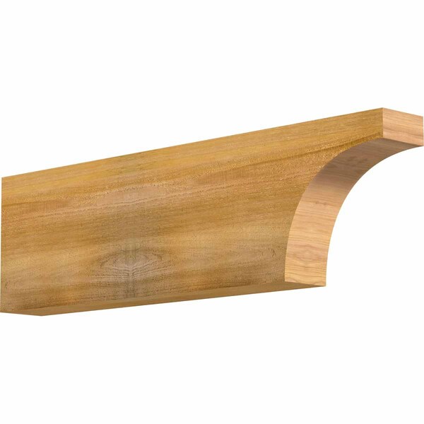 Ekena Millwork Huntington Rough Sawn Rafter Tail, Western Red Cedar, 4"W x 10"H x 36"L RFT04X10X36HUN00RWR - main